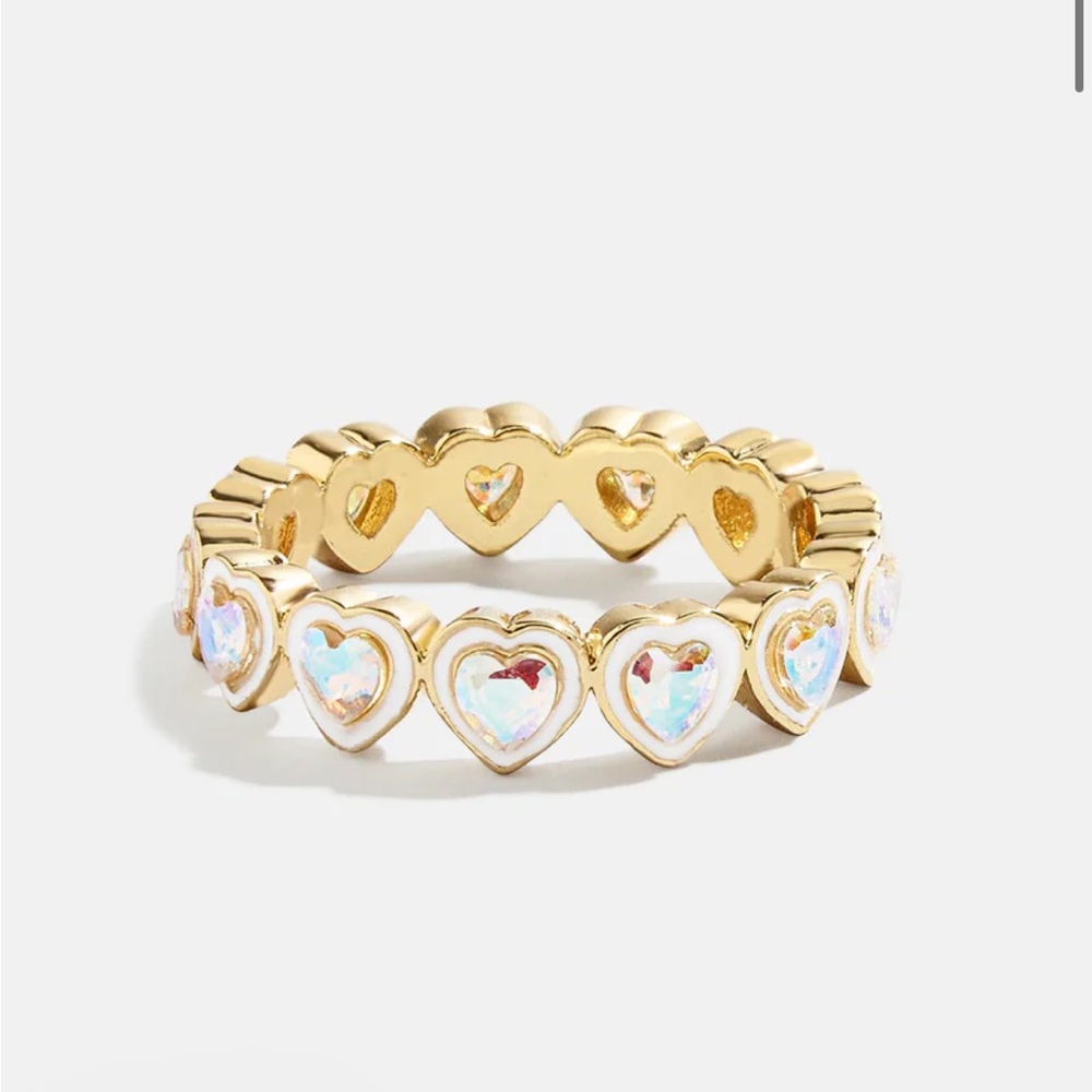 heart ring bauble bar size 7
